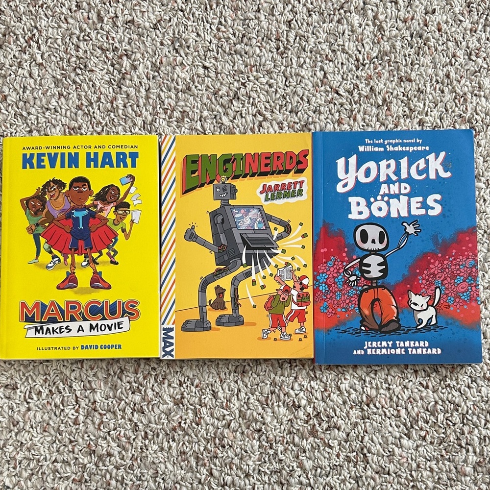 Kids' Book Set with Colorful Covers